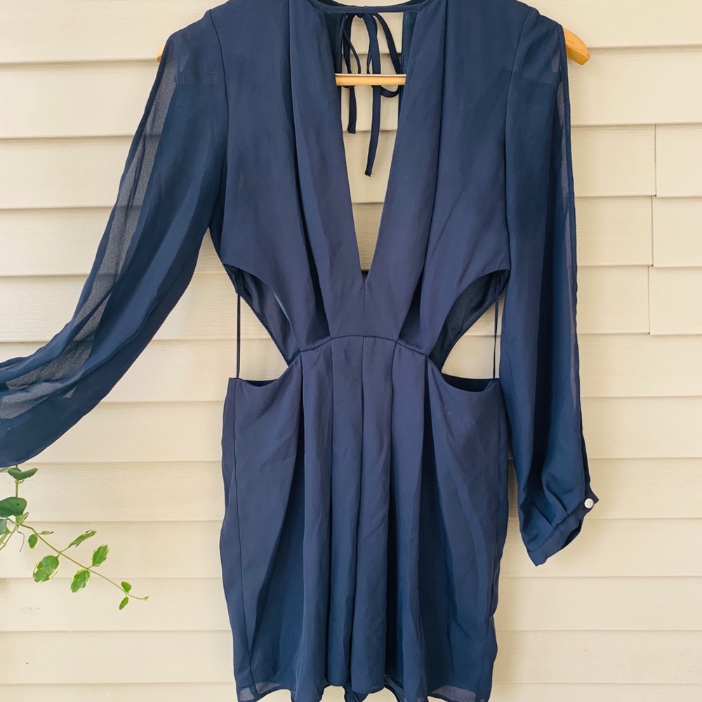 Romper with cut-outs by Miss Selfridge